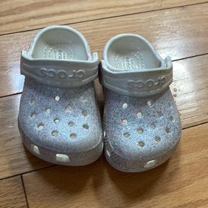 Glitter crocs